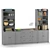 Versatile Storage Solution: IKEA Hauga 3D model small image 14