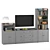 Versatile Storage Solution: IKEA Hauga 3D model small image 4