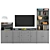 Versatile Storage Solution: IKEA Hauga 3D model small image 5