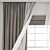 Wind Blowing Curtain 3D Model 3D model small image 2