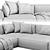 Modern Arflex Sofa | 2015 Design 3D model small image 2