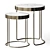 Onyx Coffee Side Table: Sleek & Versatile Design 3D model small image 1