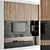 Stylish TV Stand - Devran Rahim 3D model small image 1