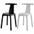 VIVA Chair and Stool: Modern Elegance 3D model small image 3