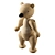 Kay Bojesen PBR Bear and Rabbit Figurine Collection 3D model small image 2