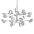 Elegant Floe Chandelier 3D model small image 2