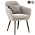 SAIBA Easy Chair: Ultimate Comfort 3D model small image 1