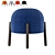 Sally Pouf + Helle: Sleek and Versatile Seating 3D model small image 1