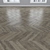 Oak Parquet Flooring Kit 3D model small image 4