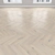 Oak Parquet: Linear, Chevron, Herringbone 3D model small image 4