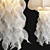 Elegant Silk Jellyfish Pendant Light 3D model small image 3