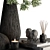 Green & Black Vase Set 3D model small image 4