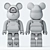 Bearbrick Minions: 3D Model for 3dsMax 3D model small image 2