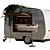 Champagne Truck: Stylish Mobile Bar 3D model small image 9