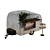 Champagne Truck: Stylish Mobile Bar 3D model small image 12