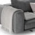 Albedo M2 Modern Sofa 3D model small image 5
