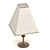 Sleek and Modern Bedside Lamp 3D model small image 1