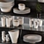 Kitchenware Accent Set: High-Quality, Stylish & Versatile 3D model small image 3