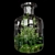 Natural Greenery Terrarium Set 3D model small image 2