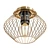 Lussole Loft Brooks Ceiling Light 3D model small image 1