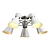 Laconica 5: Modern Ceiling Chandelier 3D model small image 1