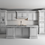 Timeless Kitchen Set: Classic Design 3D model small image 6