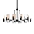 Elegant Barcelona Chandelier: Timeless and Stunning 3D model small image 1