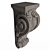 Elegant Carved Corbel: Exquisite 3D Model 3D model small image 6