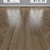 Oak Parquet Flooring Kit 3D model small image 1