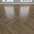 Oak Parquet Flooring Kit 3D model small image 3