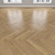 Parquet Oak: Linear, Chevron & Herringbone Designs 3D model small image 3