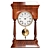 Elegant Hermle Table Clock 3D model small image 1