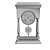 Elegant Hermle Table Clock 3D model small image 4