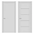 Modern and Sleek Volhovec QUADRO Doors 3D model small image 3