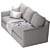 Easton Sofa: Chic and Comfortable 3D model small image 2