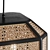 Georgia Woven Cane Pendant: Rustic Elegance for Every Space 3D model small image 4