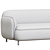 Stylish Buddy Fabric Sofa: Perfect Blend of Comfort and Elegance 3D model small image 3