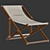 Modern Velvet Accent Chair (96 x 64 x 78 cm) 3D model small image 5