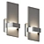 Modern Vela Sconce: Bold Lighting Fixture 3D model small image 2