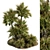 Tropical Oasis - Outdoor Plant Set 3D model small image 1