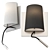 Alma Light Hotel Reading Wall Lamp 3D model small image 2