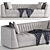 Obsession Outlet 3 Seater Sofa 3D model small image 1