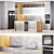 Sleek Kitchen02 - Modern, Spacious Design 3D model small image 1