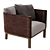 Kettal Giro Corona7 Chair: Iconic Design, Supreme Comfort 3D model small image 2