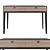 Verona Console: Elegant Oak Design 3D model small image 3