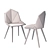 Unique Oleandro Wood Chair: Elegant, Modern Design 3D model small image 3