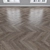 Premium Oak Parquet Flooring 3D model small image 4