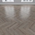Oak Parquet Flooring: Linear, Chevron & Herringbone 3D model small image 4