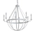 Industrial Dewdrop Chandelier: A Modern Lighting Marvel 3D model small image 2