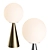 Elegant BILIA Table Lamp: Soft Illumination & Dazzling Design 3D model small image 1